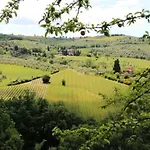 Typical Tuscan In Charming Position Between Panzano -greve In Chianti Villa