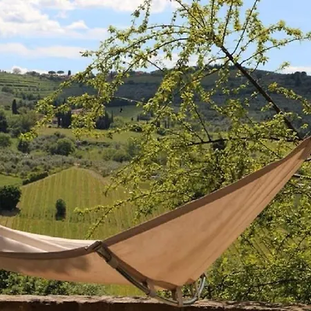 Typical Tuscan In Charming Position Between Panzano -greve In Chianti Villa *
