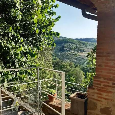 Villa Typical Tuscan In Charming Position Between Panzano -greve In Chianti